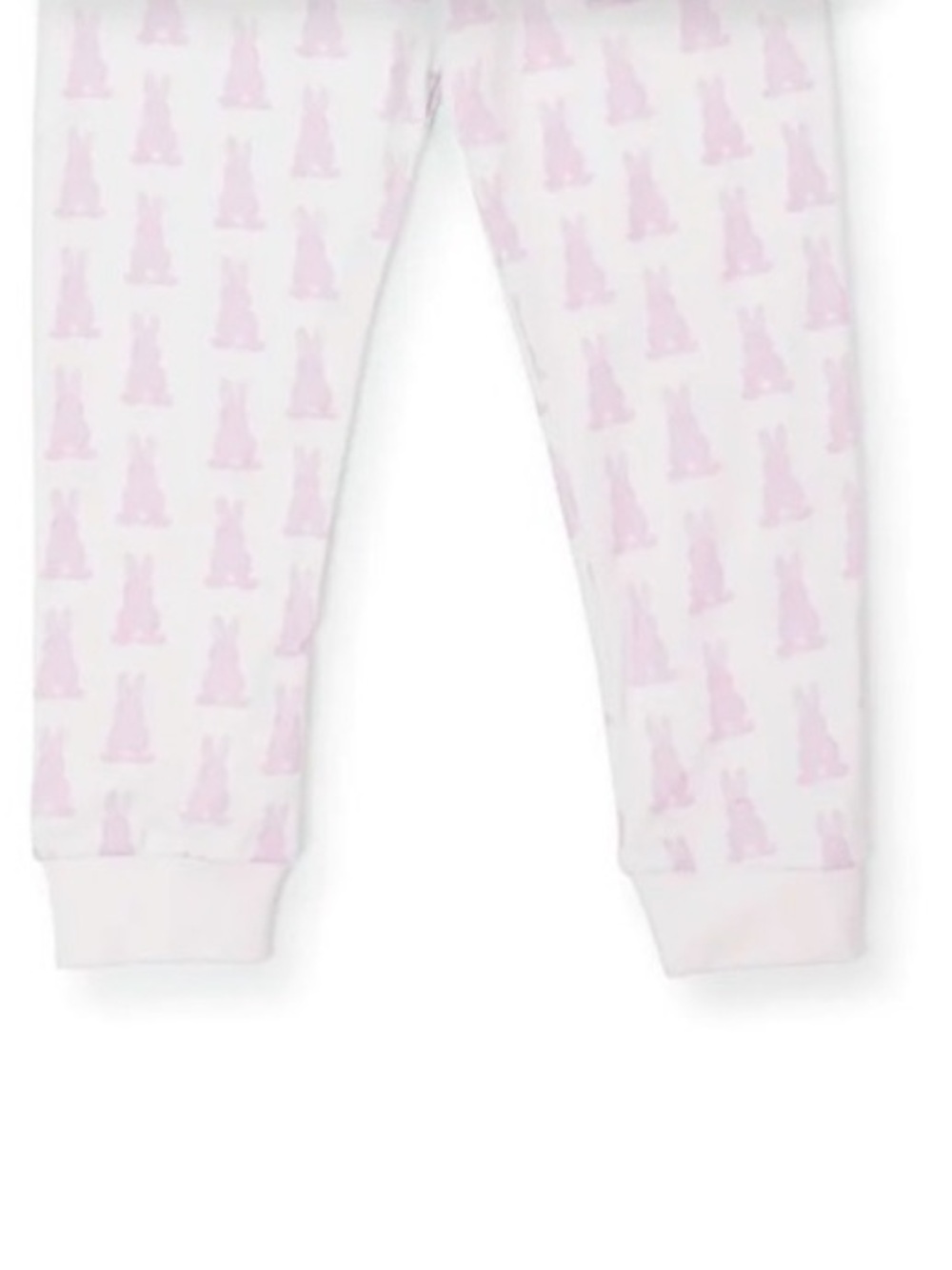 Lila and Hayes Pima Cotton Pink Bunnies Pajama Pants Size: 4T